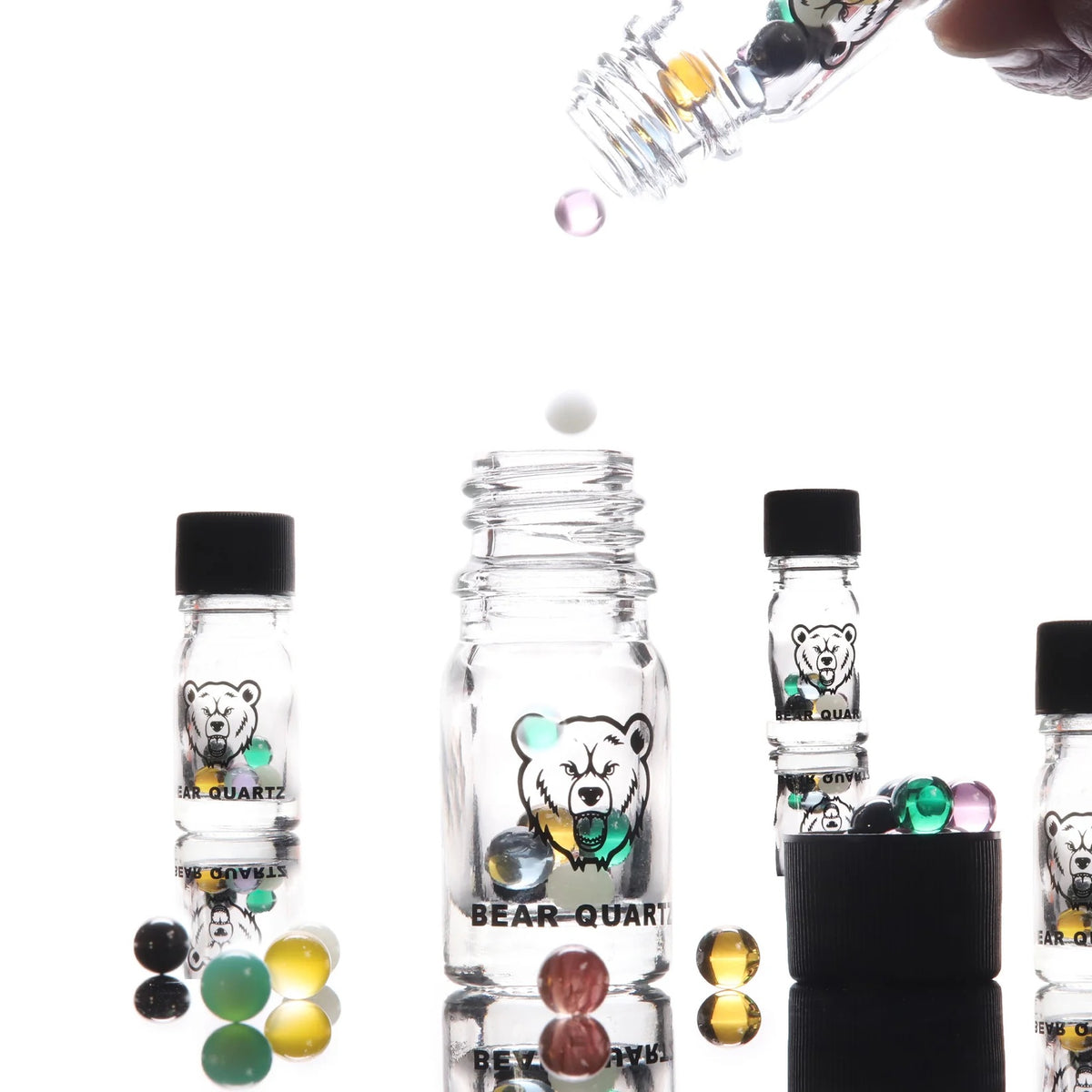 Bear Quartz 6mm Terp Pearl Iso Jar 6 pack