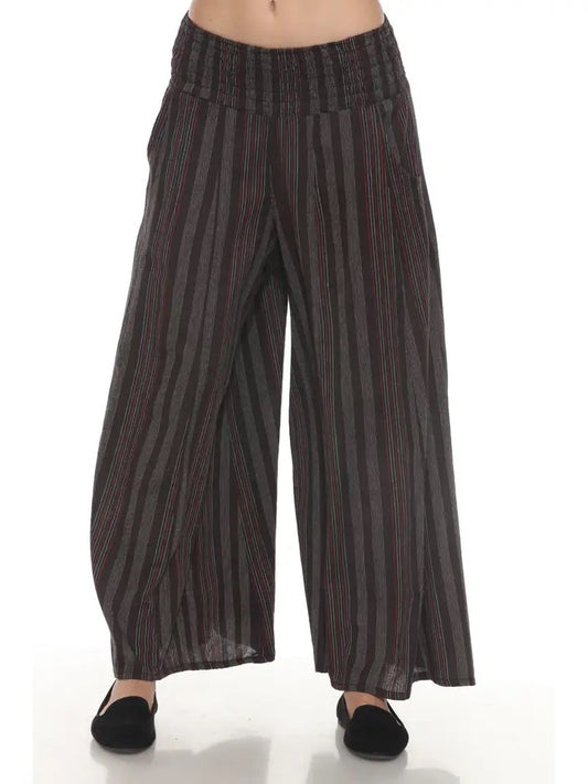 Striped Wide Leg Pants