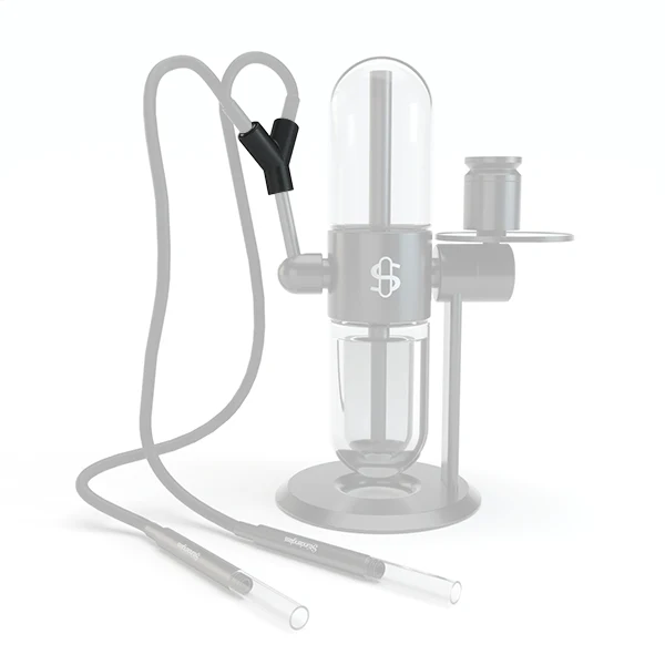 Stünden Glass Hose Splitter Black