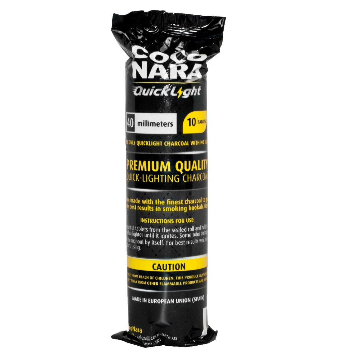CocoNara QuickLight Coals 1 Roll - 40mm
