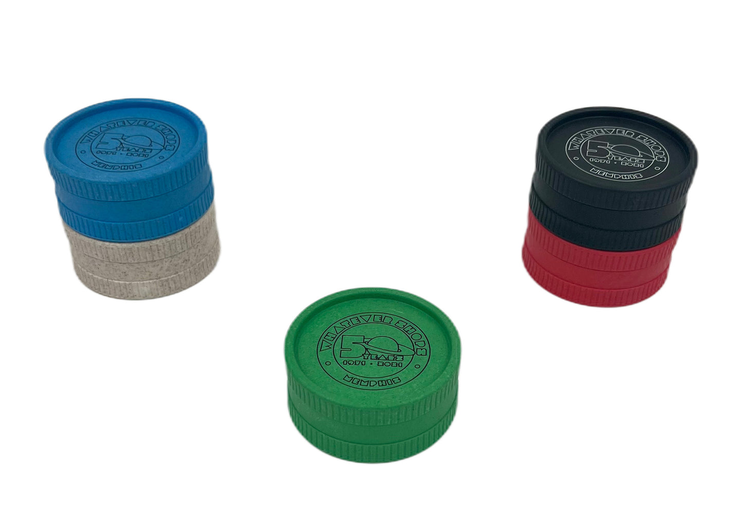 Whatever 2-Piece Hemp Grinder – Eco-Friendly Biodegradabe