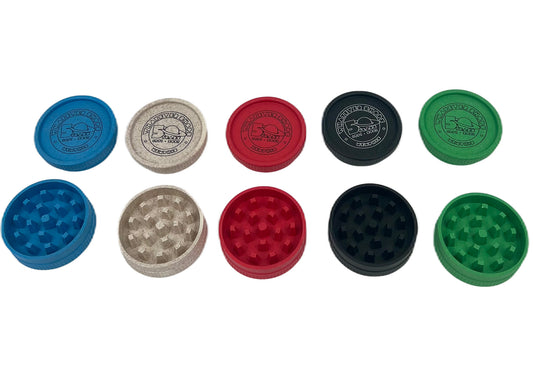 Whatever 2-Piece Hemp Grinder – Eco-Friendly Biodegradabe