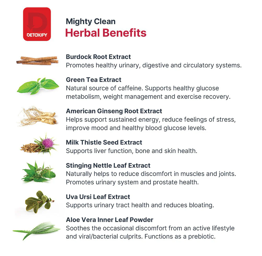 Detoxify Mighty Clean Herbal Cleanse