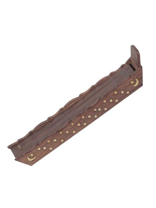 Boat Shaped Inlaid Box Burner