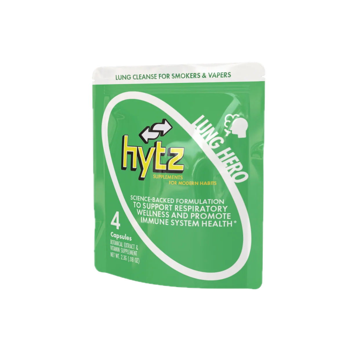 Hytz Lung Hero Recovery Caps 4pk
