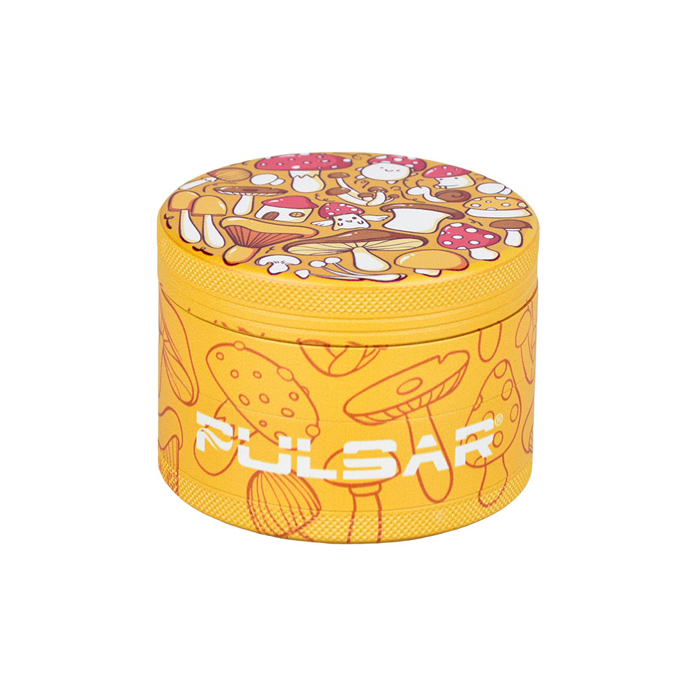 Pulsar Grinder 4Pc 2.5In Fungi Side