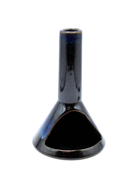 Blue Ceramic Chimney Burner