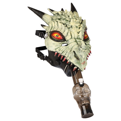 Green Dragon Gas Mask Pipe