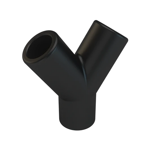 Stünden Glass Hose Splitter Black