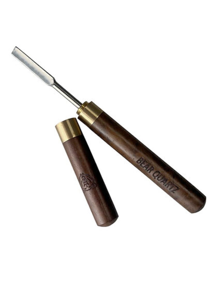 Bear Quartz Titanium Pocket Spatula