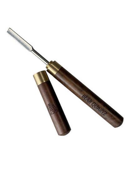 Bear Quartz Titanium Pocket Spatula