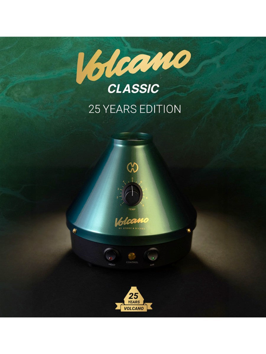 VOLCANO CLASSIC Vaporizer Green and Gold 25TH Anniversary Limited Edition