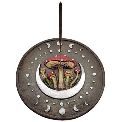Mushroom with Moons Plate Burner