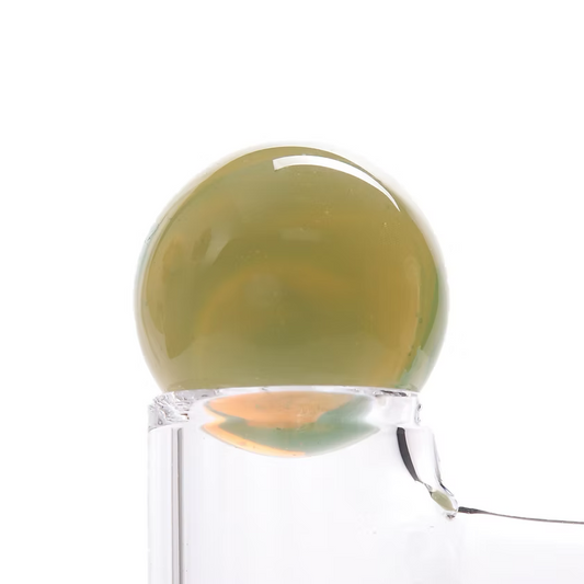 Bear Quartz Yellow CFL 22mm Marble Slurper Cap