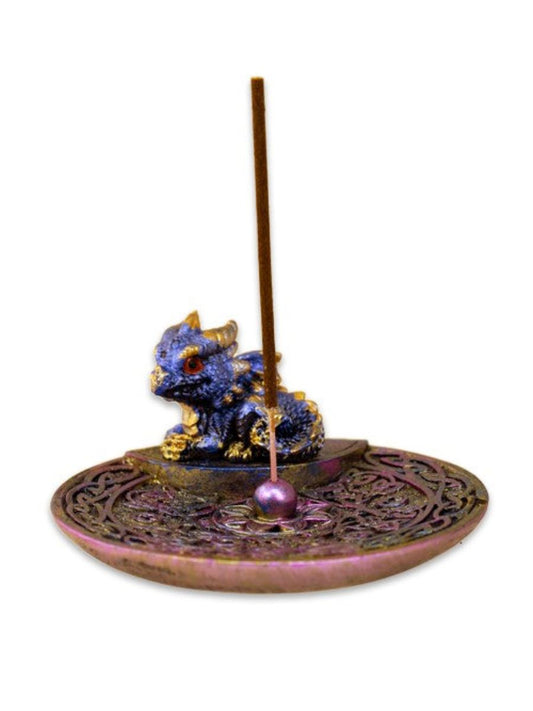 Purple Dragon Burner Plate