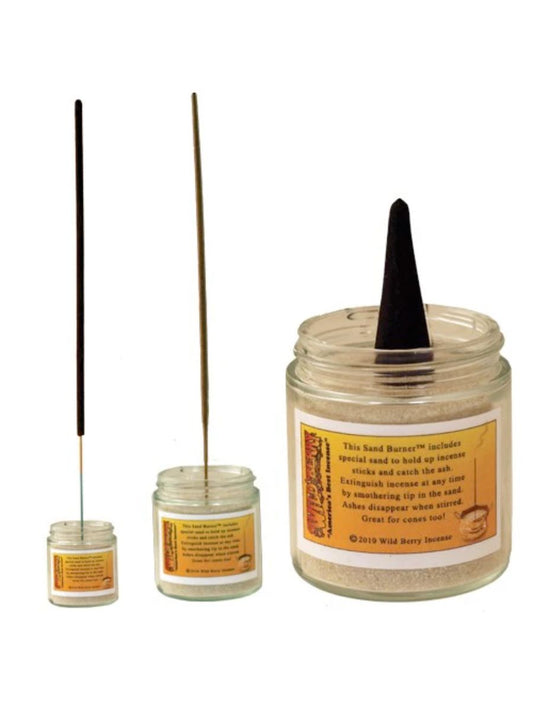 Wild Berry Sand Jar Burner