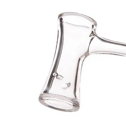 Bear Quartz Hourglass Banger 14mm male 90°