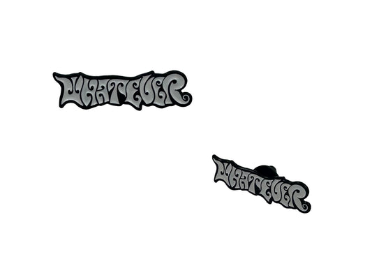 Whatever Graffiti Logo Hat Pin