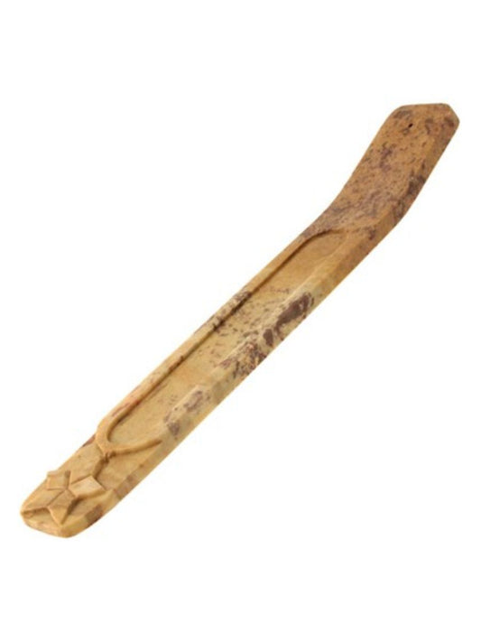 Celestial Soapstone Boat Burner