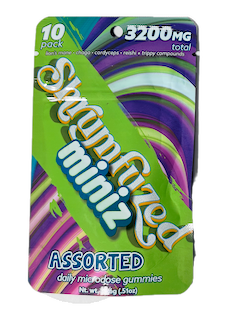 Shrumfuzed Miniz Gummies 320mg 10pk