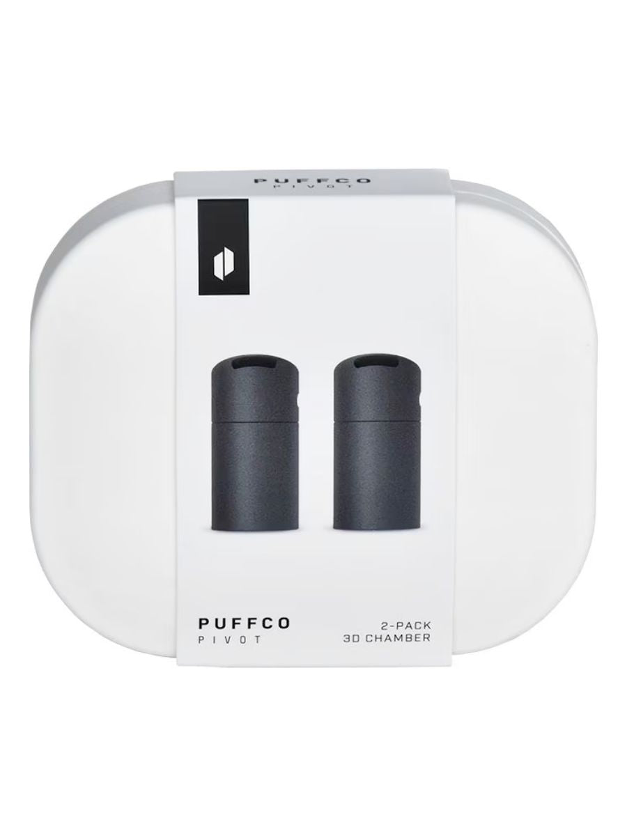 Puffco Pivot 3D Chamber Onyx Black 2pk