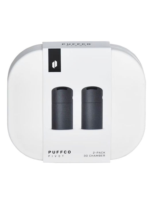 Puffco Pivot 3D Chamber Onyx Black 2pk