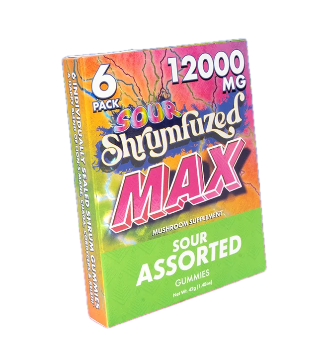 Shrumfuzed Max Gummies 2000mg 6pk