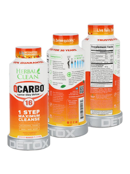 Herbal Clean QCarbo 16 Strawberry Mango
