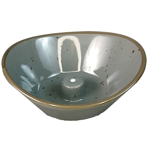 Ceramic Oval Burner Gray