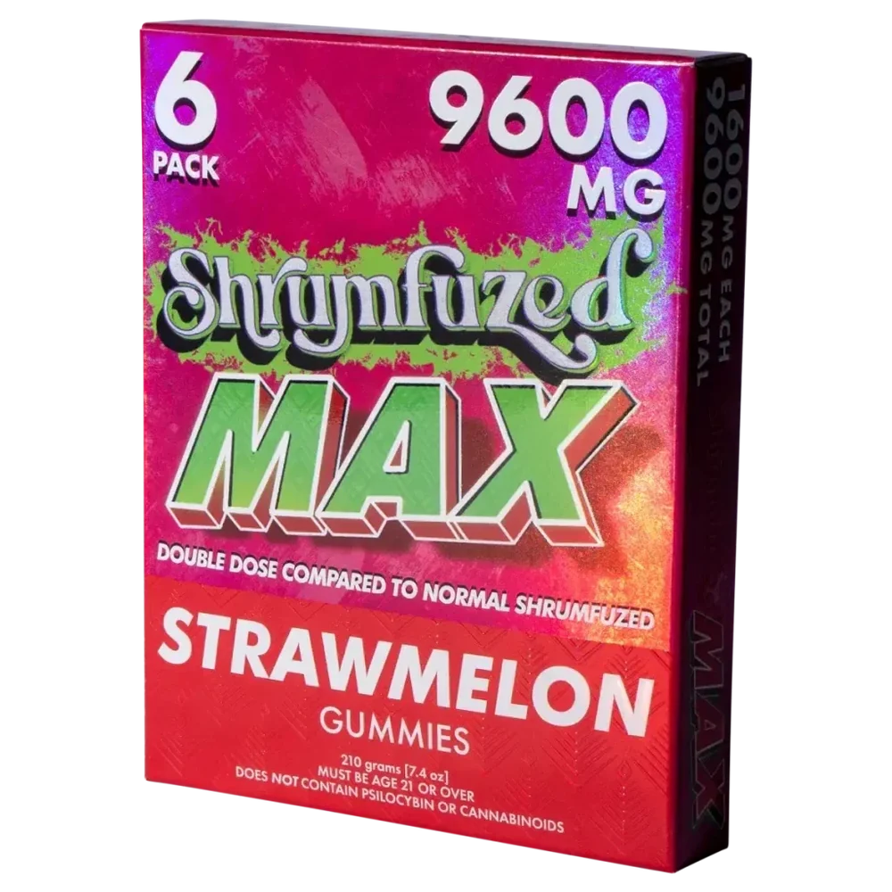 Shrumfuzed Max Gummies 1600mg 6pk