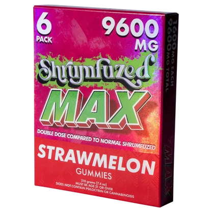 Shrumfuzed Max Gummies 1600mg 6pk